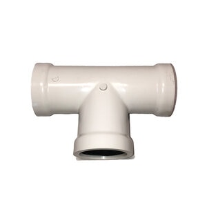 Sch 40 PVC Tee 3 in. x 3 in. x 3 in. Gasket
