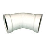 Harco PVC Elbow 45 Degree Bend 6 in. G x G
