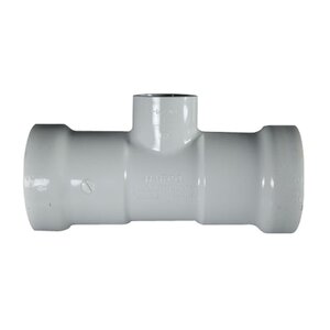 Harco SDR-21 PVC Service Tee 2-1/2 in. x 1-1/2 in. Gasket x FIPT