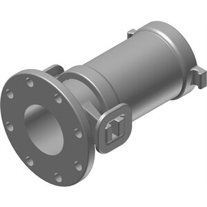 Harco Ductile Iron Adapter 4 in. Flange x Bell