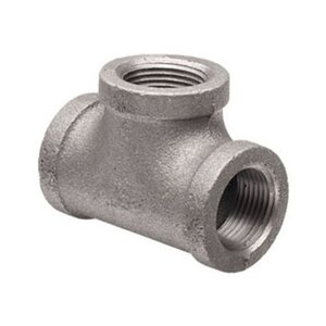 Harco Ductile Iron IPS Tapped Service Tee 3 in. x 2 in.