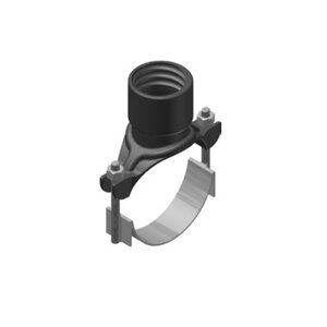Harco Female Swivel Saddle HDPE & PVC 6 in.