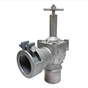 Swivel Valve 2 in. x 6 in. w/ Stainless Steel Grip Ring Cross Handle