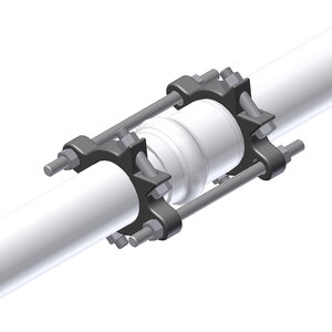 Harco Ductile Iron Pipe to Pipe Style A Joint Restraint 6 in.