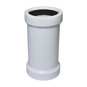 Harco Line Coupling PVC w/ Stop 3 in. Gasket x Gasket