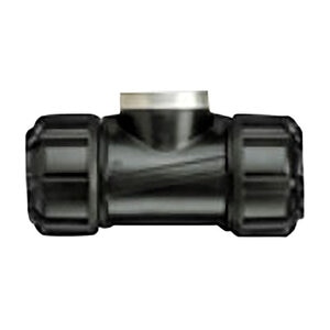 Harco Philmac Tee 1-1/2 in. x 1-1/2 in. x 1 in. Compression x Compression x Female