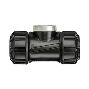 2 SERVICE TEE COMPR X COMPR X FNPT HARCO