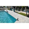 Hardscape.com Porcelain Coping Bullnose Tuscany Silver 12 in. x 24 in. x 2 cm (2 pc./box)