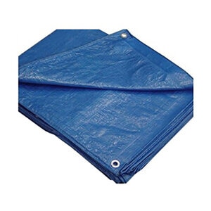 Poly Tarp Blue 6 mil. 8 ft. x 10 ft.