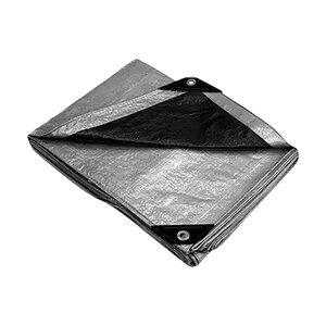 Silver Poly Tarp 8 ft. x 10 ft. 