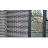 Hebron Brick Lite Architectural Series Modular Thin Brick Flats Slate Gray 1/2 in. x 7-5/8 in. x 2-1/4 in. (7.3 sq. ft./box)