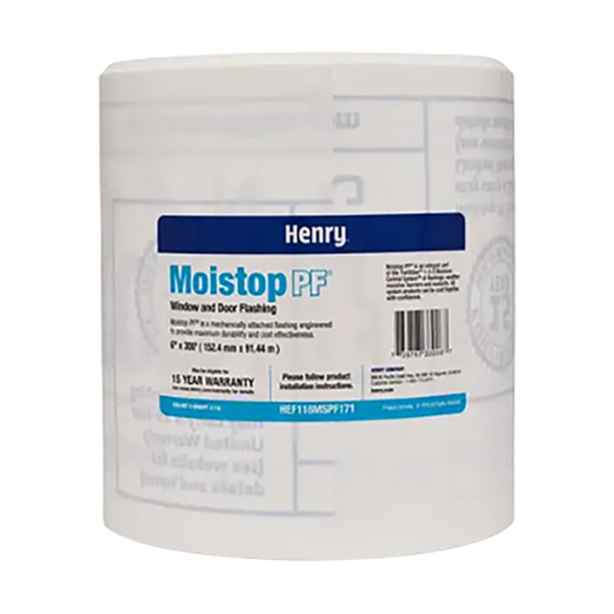 Henry Moistop PF Flashing Fortifiber 9 in. x 300 ft | SiteOne US