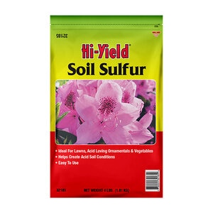 Hi-Yield Soil Sulfur Granular Soil Amendment 4 lb. Bag