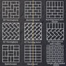 High Format Tetra Slab Natural Cleft Charcoal 30 in. x 30 in. x 1.25 in. (112.5 sq. ft./pallet)