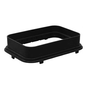 Highline Standard Valve Box Extension Rectangle 11 in. x 16 in. x 3 in.H Black