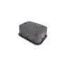 Highline Standard Valve Box Rectangle 11 in. x 16 in. x 12 in.H Black Box/Black Lid Drop-in CV Closed Mouse Holes