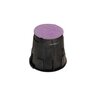 Highline Universal Econo Valve Box Round 6 in. Purple Box/Purple Lid RW