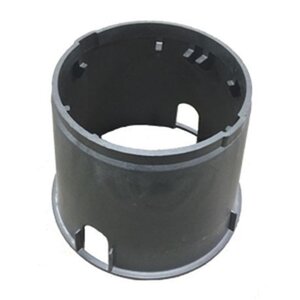 Highline Valve Box Body (only) Round 10 in. Black