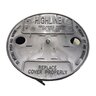 Oldcastle Valve Box Black Lid Round 6 in. Armor