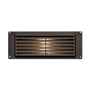 Hinkley Louvered Brick Light In Bronze Aluminum No Lamp Included