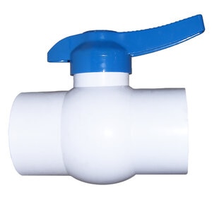 Hit Plastic Ball Valve 1 in. S x S