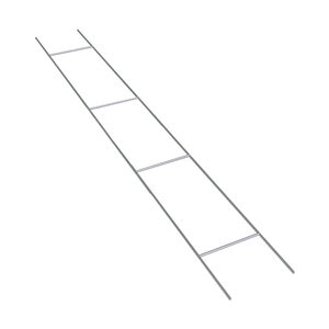 Hohmann & Barnard Hot Dip Galvanized Ladder 9 Gauge 8 in.