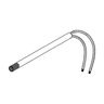 Round Masonry Weep Tubes w/ Stainless Screen and Wick 3/8 in. x 4 in.
