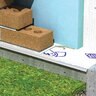 Round Masonry Weep Tubes w/ Stainless Screen and Wick 3/8 in. x 4 in.