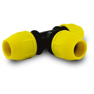 Home-Flex Yellow Poly Pipe Coupler 3/4 in.