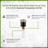 Hunter MP Rotator MP Strip Nozzle Right Corner Strip 5 ft. x 15 ft. 