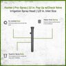 Hunter Pro-Spray 12 in. Pop Up with Check Valve
