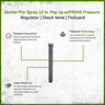Hunter Pro-Spray 12 in. Pop Up with PRS40 Pressure Regulator, Check Valve and FloGuard