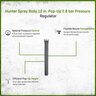 Hunter Pro-Spray 12 in. Pop Up w/ PRS40 Pressure Regulator No Side Inlet