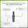 Hunter PGP-ADJ Adjustable Rotor 4 in. Riser with No. 7 Nozzle