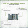 Hunter HCC Plastic Wall Mount 8 Station
