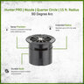 Hunter PRO Nozzle Radius Quarter Circle 15 ft. 90 Degree