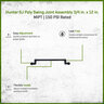 Hunter SJ Poly Swing Joint Assembly 3/4 in. x 12 in. MIPT