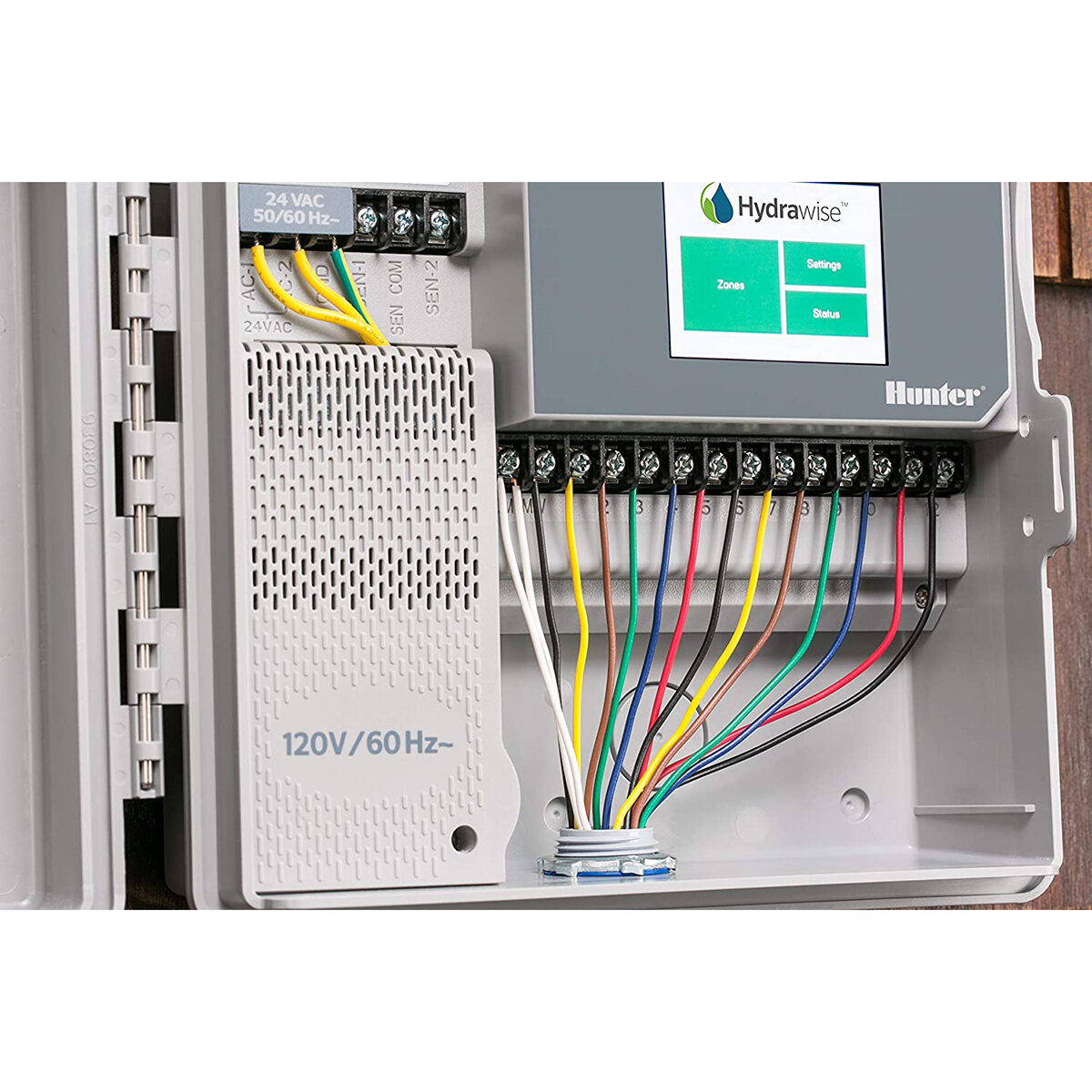 Hunter WiFi Smart Controller Pro-HC Fixed w/Hydrawise Indoor 6 Station ...