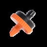 Hunter Self Piercing Emitter 6.0 GPH Orange 1/4 in. Barb