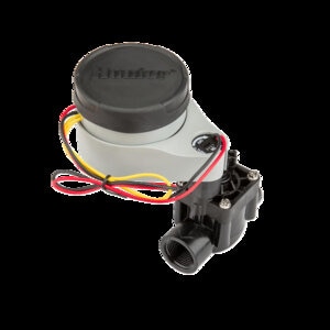 Hunter NODE Outdoor Controller 1 Station with PG101G Valve and DC Latching Solenoid Battery Powered