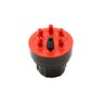 Multi-Port Emitter Caps