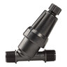 Hunter Filter In-Line/WYE 1 in. MIPT Plastic Black 150 Mesh with Stainless Steel Screen & Flush Cap