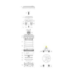 #33 Nozzle for G885 Rotor
