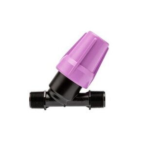Hunter Filter In-Line/WYE 1 in. MIPT Plastic Purple 150 Mesh