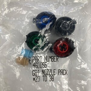 Hunter Nozzle Pack - #23 – #33 (Includes Short and Mid)