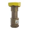 1 in. Brass Single Lug Quick Coupler W/Rubber Cover - Hunter