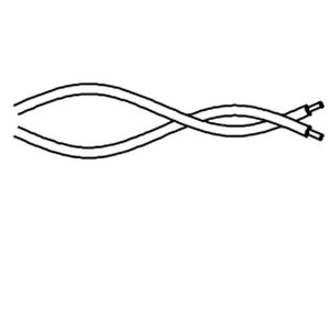 Hunter ID-1 Decoder Wire 14 Gauge 2 Conductor Twisted 2,500 ft.