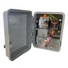 Hunter Pump Start Relay Booster Nema 3R Wall Mount Plastic Enclosure for Long Wire Runs, Used to Boost Controller Output Power to Operate Larger Pump Start Relays