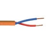 Jacketed decoder cable, orange, #12-2
