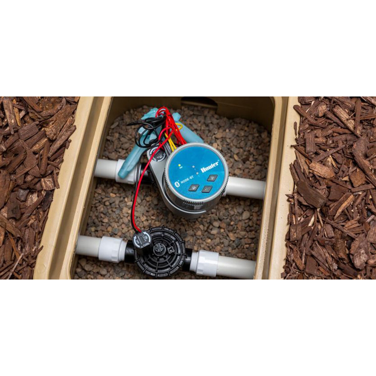 Hunter NODE Bluetooth Controller 2 Station Battery Powered | SiteOne US
